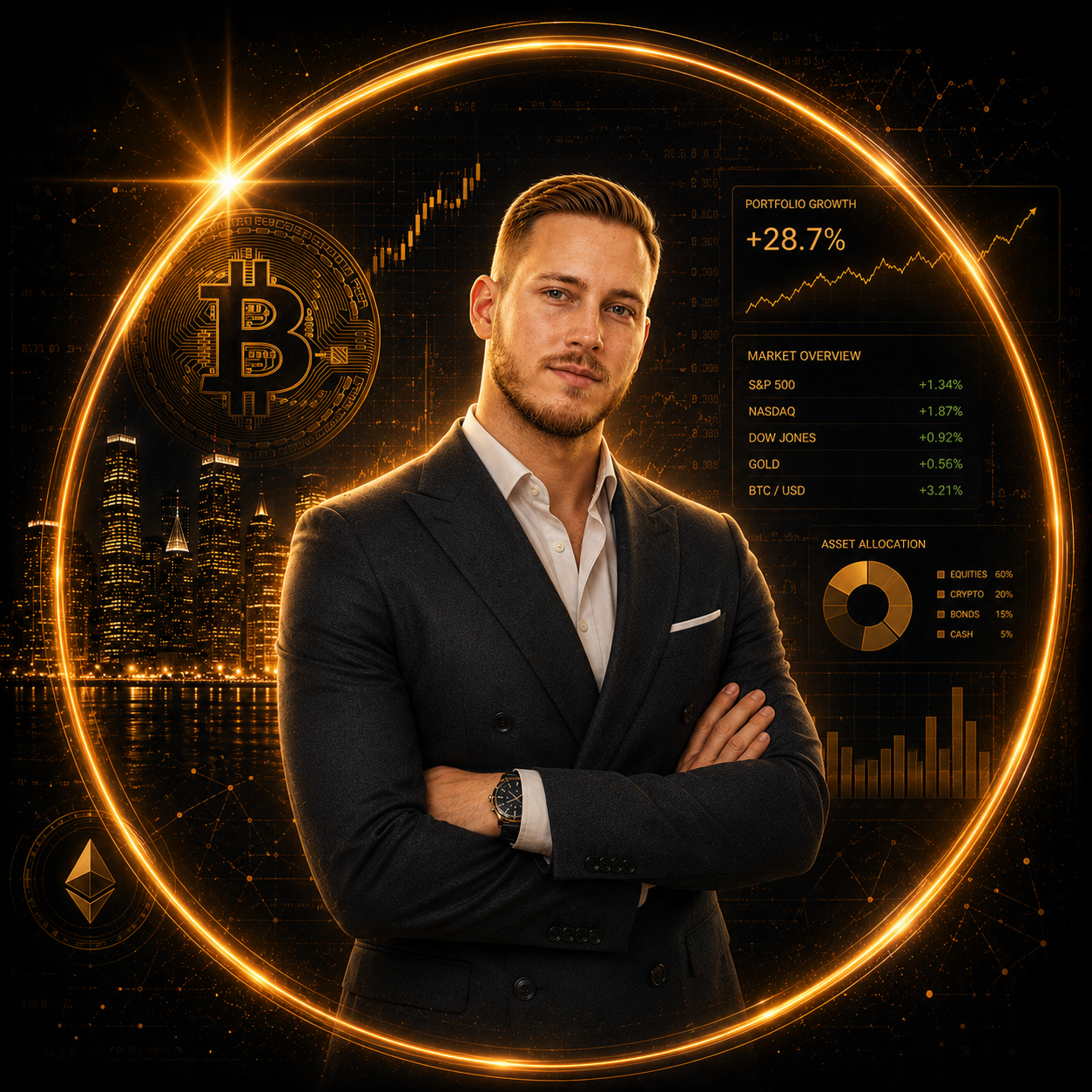Hunter, coach Bourse et Crypto